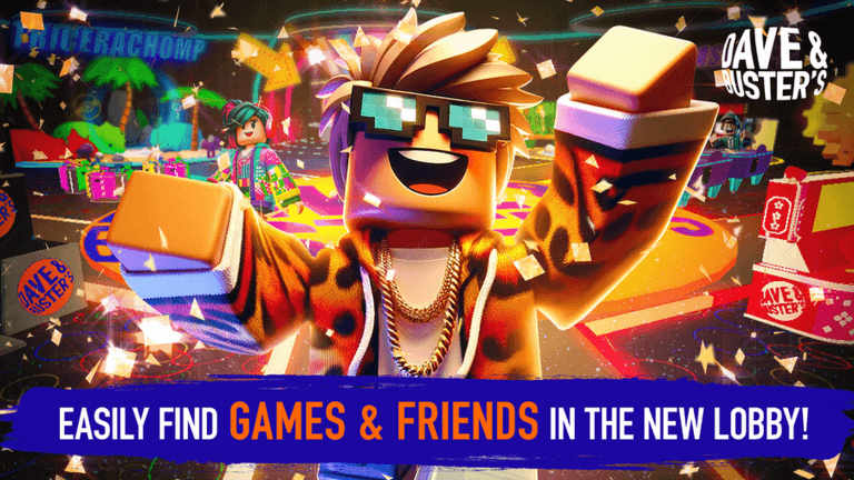 Dave & Buster's World Roblox thumbnail